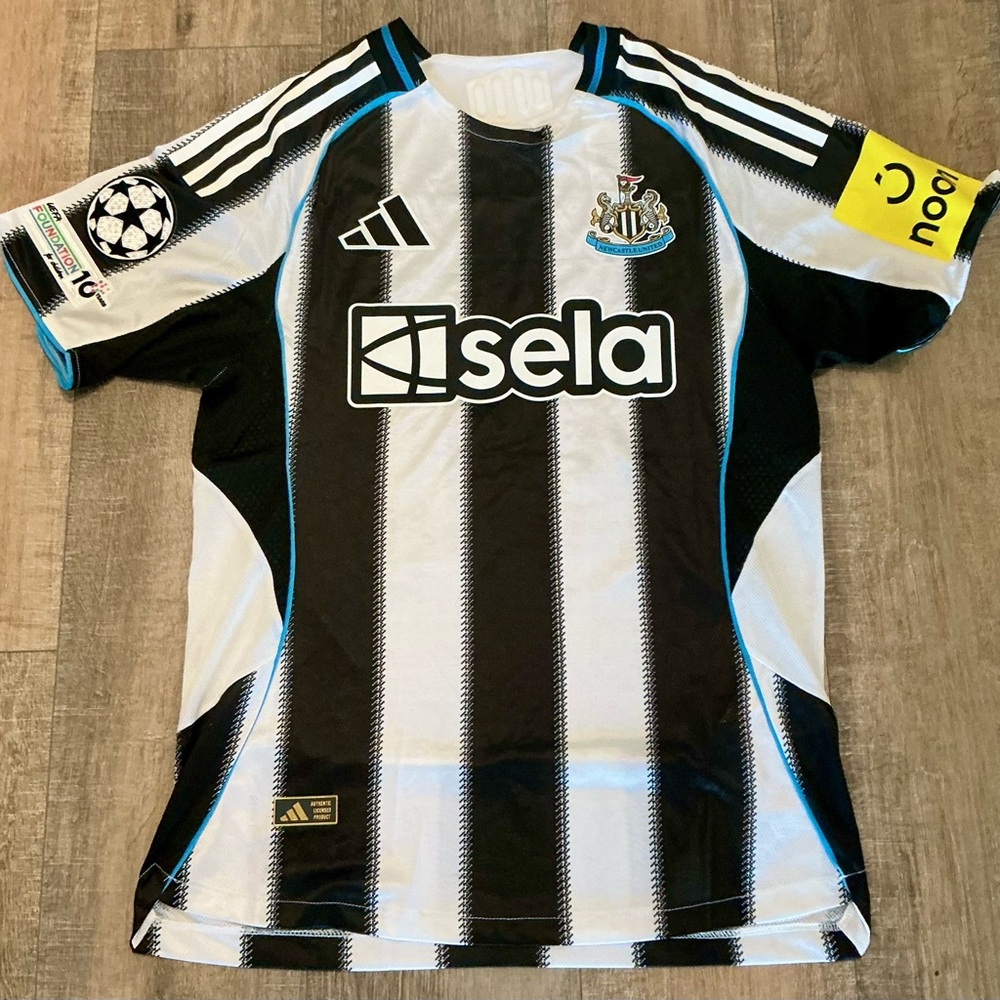Newcastle United ELANGA #20 White Soccer Jersey